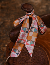 Load image into Gallery viewer, Vintage Patchwork Twilly