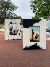Load image into Gallery viewer, Cowhide Picture Frame