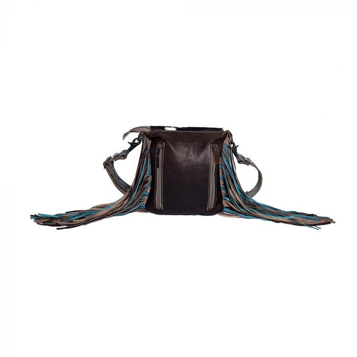 Cowhide Fringe Purse -  UK