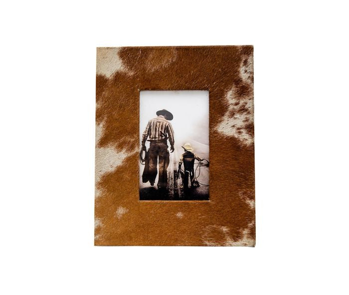 Cowhide Picture Frame