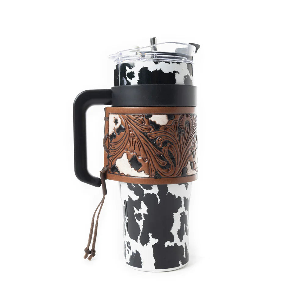 Cow Print Tumbler - Flash Sale Ends 8/15 at midnight