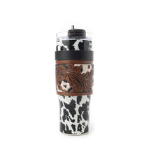 Load image into Gallery viewer, Cow Print Tumbler - Flash Sale Ends 8/15 at midnight
