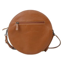 Load image into Gallery viewer, Leather canteen crossbody purse
